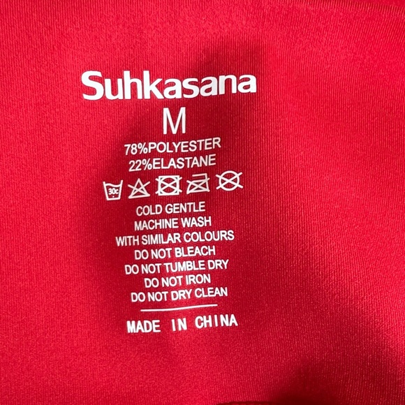 Women's Vibrant Red and Pink Leggings Bundle - Picture 5 of 5